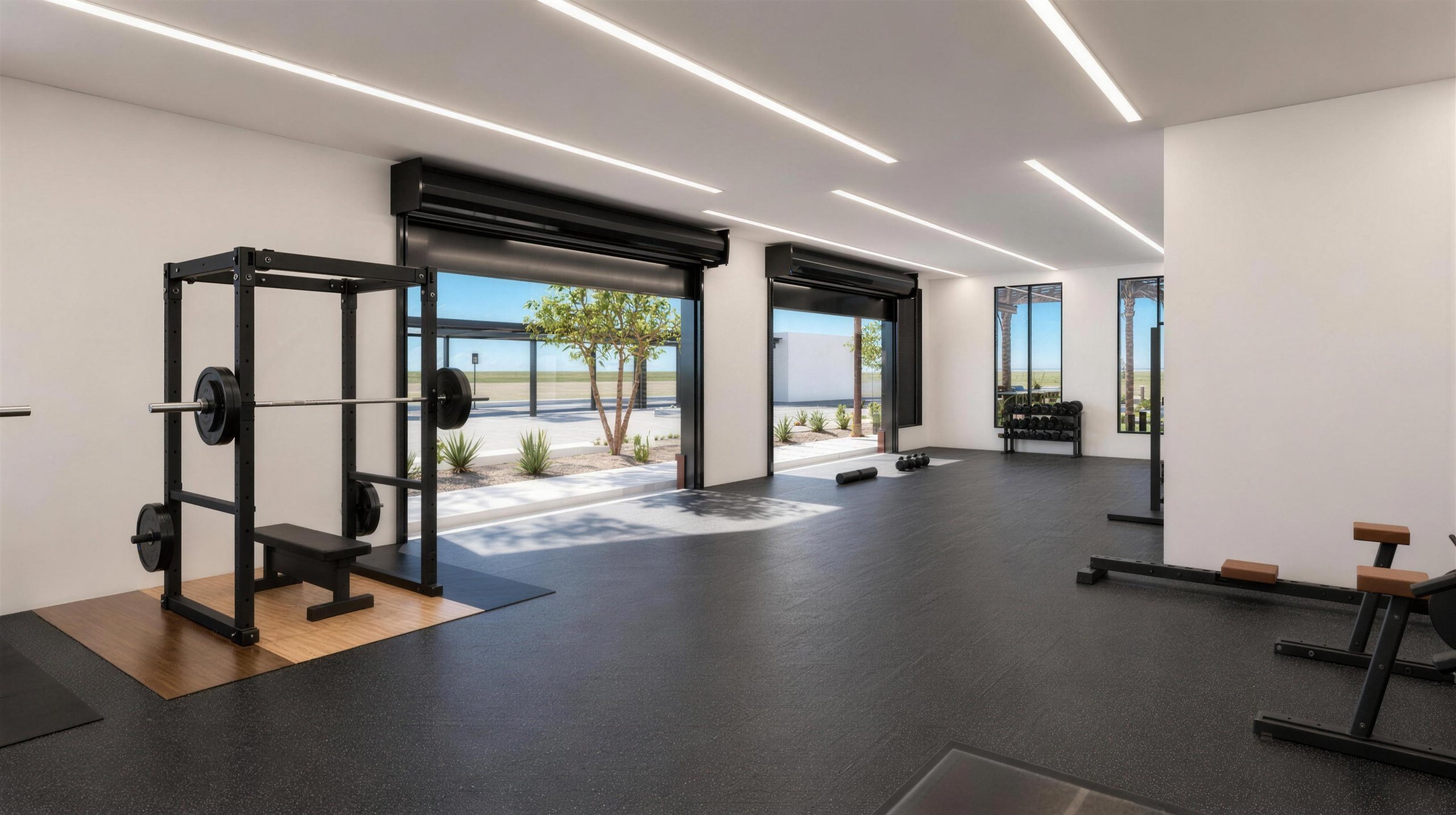 The gym