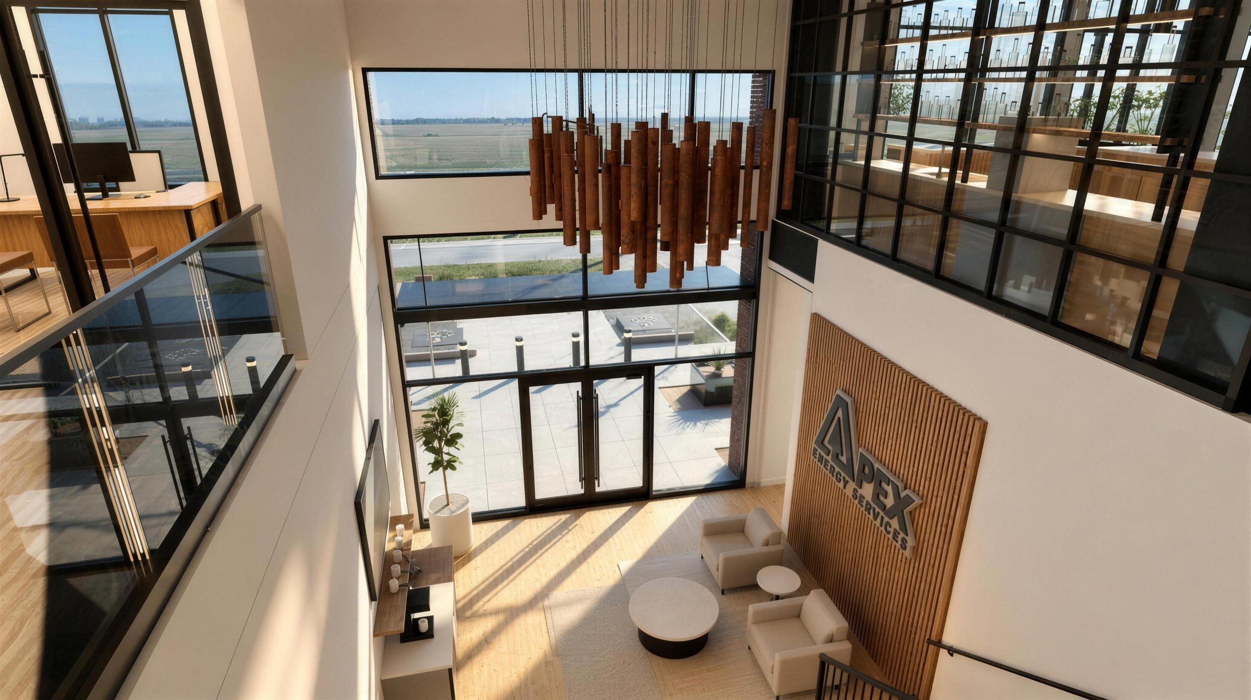 The lobby